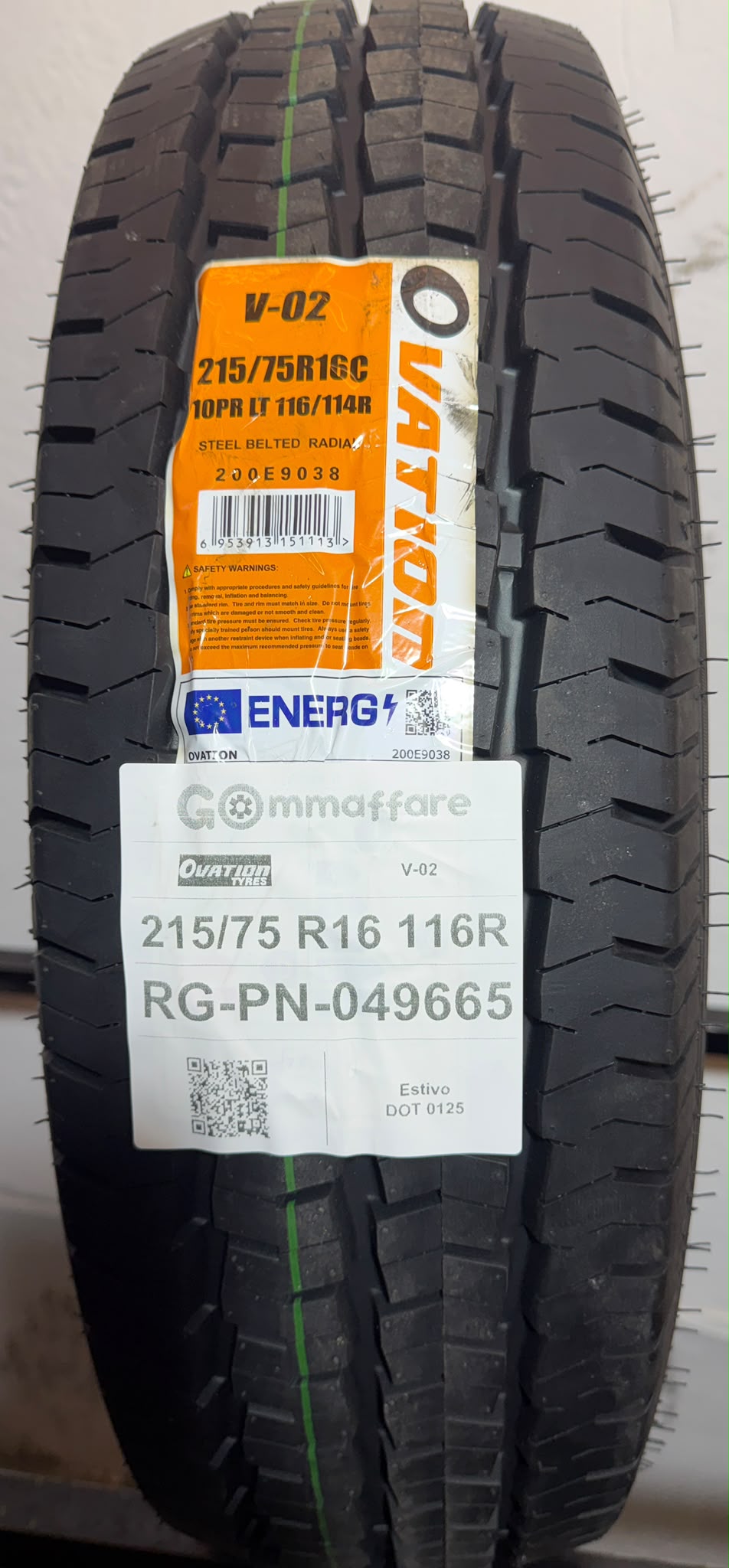 Ovation Tyres V-02 215/75 R16